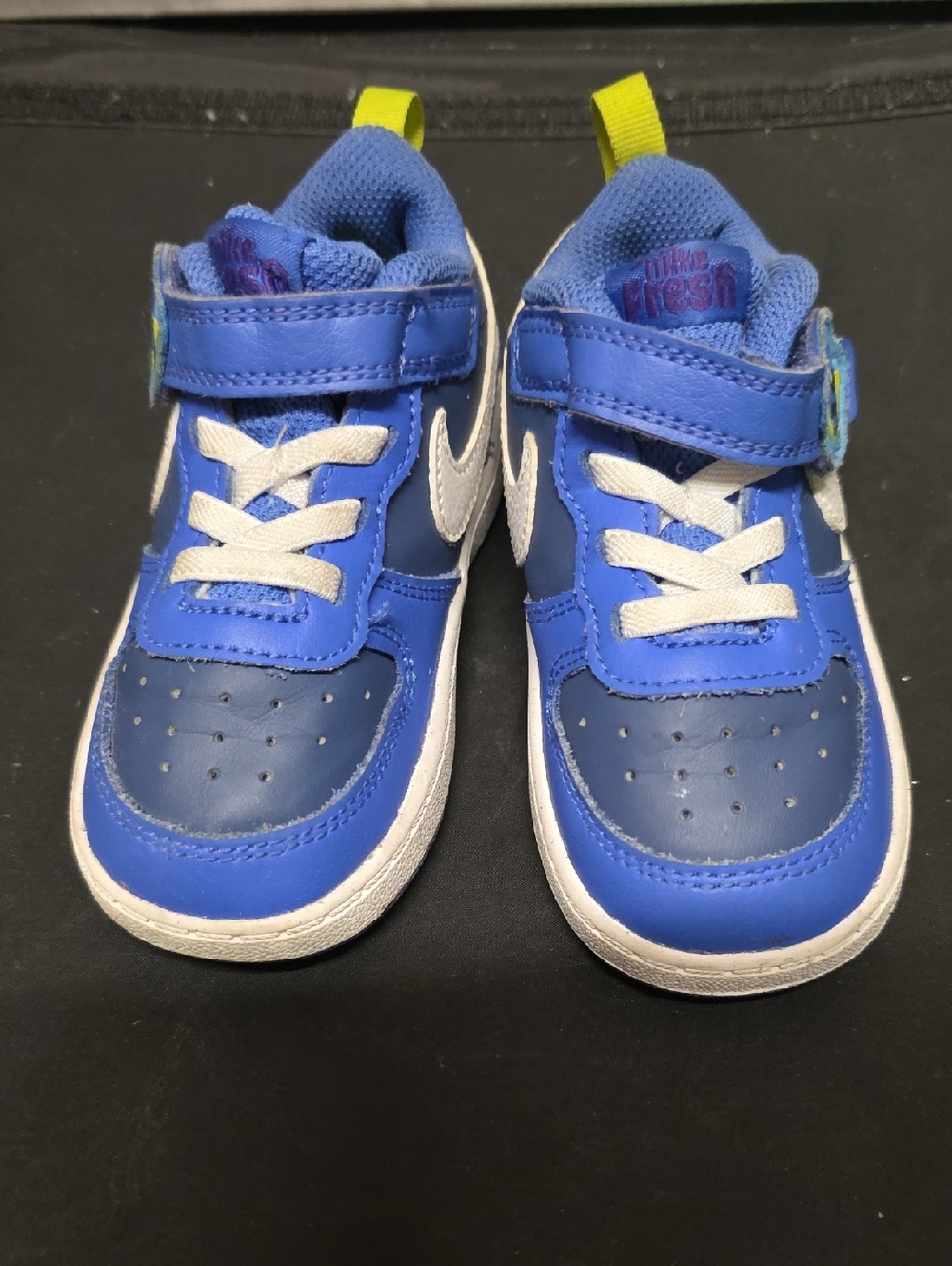 EUC Nike Court Borough Low 2 SE Sneakers Toddler Size 7c Blueberry Fresh Planet
